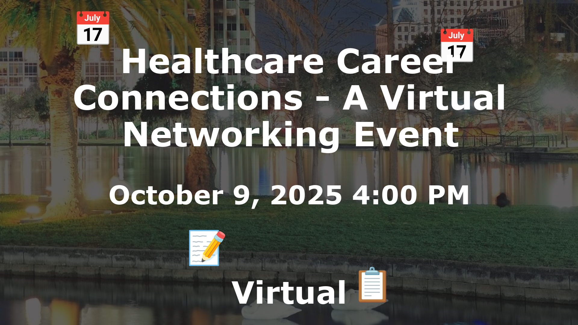 Healthcare Career Connections - A Virtual Networking Event event image